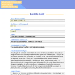 Diagnóstico financeiro no Projeto de Extensão II Ciências Contábeis