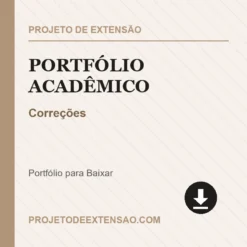 Portfólio Acadêmico pronto para download
