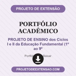 Portfólio Acadêmico pronto para download
