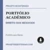 Portfólio Acadêmico pronto para download