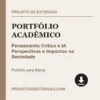 Portfólio Acadêmico pronto para download