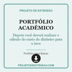 Portfólio Acadêmico pronto para download