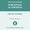 Portfólio Acadêmico de Ciências Contábeis pronto para download