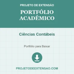Portfólio Acadêmico de Ciências Contábeis pronto para download