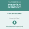 Portfólio Acadêmico de Ciências Contábeis pronto para download