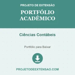 Portfólio Acadêmico de Ciências Contábeis pronto para download