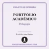 Portfólio Acadêmico de Pedagogia pronto para download