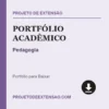 Portfólio Acadêmico de Pedagogia pronto para download