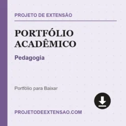 Portfólio Acadêmico de Pedagogia pronto para download