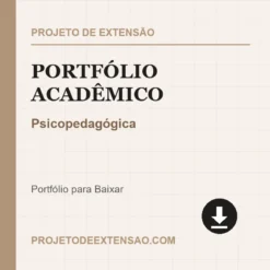Portfólio Acadêmico de Psicopedagógica pronto para download