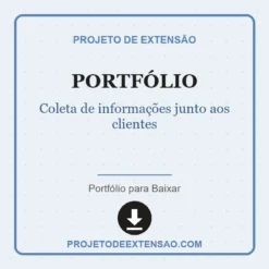 Portfólio de Coleta de informações junto aos clientes pronto para download