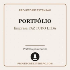 Portfólio de Empresa FAZ TUDO LTDA pronto para download