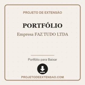 Portfolio Empresa FAZ TUDO LTDA