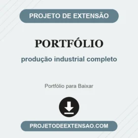 Portfolio produção industrial completo