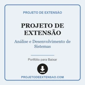 Portfólio Individual Projeto de Extensão Análise e Desenvolvimento de Sistemas