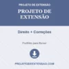 Projeto de Extensão de Direito + Correções pronto para download