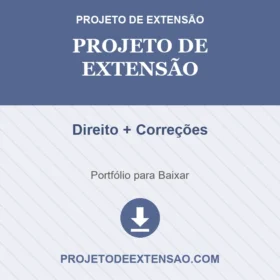Projeto de Extensão Direito + Correções
