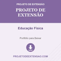 Projeto de Extensão de Educação Física pronto para download