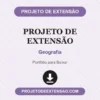 Projeto de Extensão de Geografia pronto para download