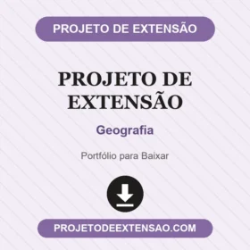 Projeto de extensão - Geografia
