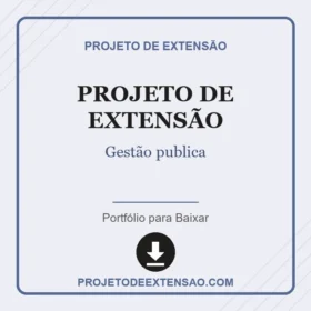 Projeto de Extensão Gestão publica