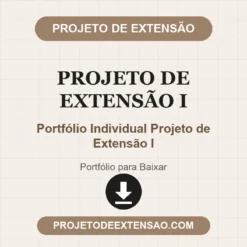 Projeto de Extensão I pronto para download