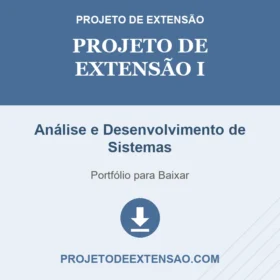 Projeto de Extensão I Análise e Desenvolvimento de Sistemas