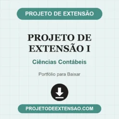 Projeto de Extensão I de Ciências Contábeis pronto para download