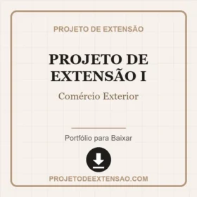 Portfólio Individual Projeto de Extensão I Comércio Exterior