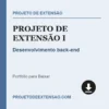 Projeto de Extensão I de Desenvolvimento back-end pronto para download