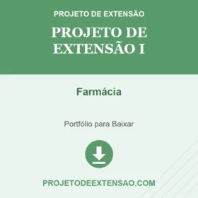 Projeto de Extensão I Farmácia