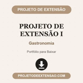 Projeto de extensão I Gastronomia