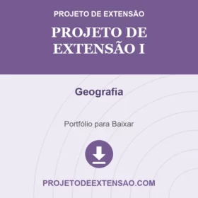Projeto de extensão I Geografia