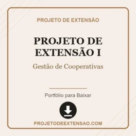 Portfólio Individual Projeto de Extensão I Gestão de Cooperativas