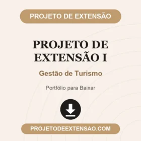 Projeto de Extensão I Gestão de Turismo