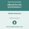 Projeto de Extensão I de Gestão financeira pronto para download