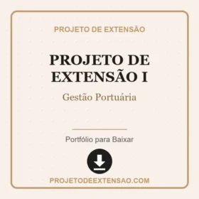 Portfólio Individual Projeto de extensão I Gestão Portuária