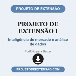 Projeto de Extensão I de Inteligência de mercado e análise de dados pronto para download