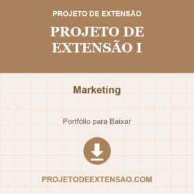 Projeto de Extensão I Marketing