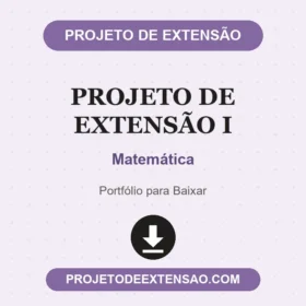 Projeto de Extensão I Matemática