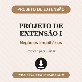 Projeto de Extensão I Negócios Imobiliários