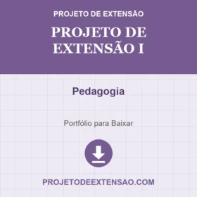 Projeto de Extensão I Pedagogia