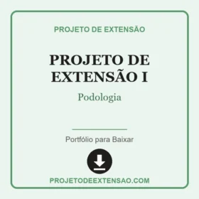 Projeto de Extensão I Podologia