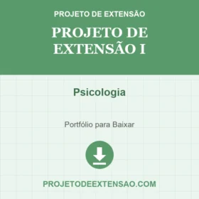 Projeto de Extensão I Psicologia