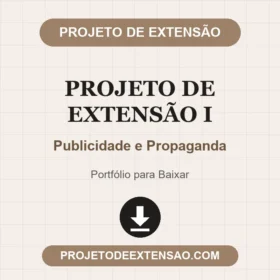 Projeto de Extensão I Publicidade e Propaganda