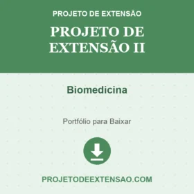 Portfólio Individual Projeto de extensão II Biomedicina