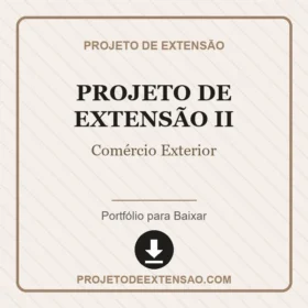 Portfólio Individual Projeto de Extensão II Comércio Exterior