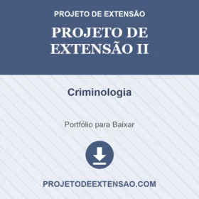 Portfólio Individual Projeto de Extensão II Criminologia