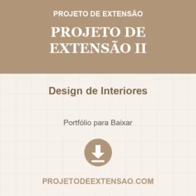 Projeto de extensão II Design de Interiores