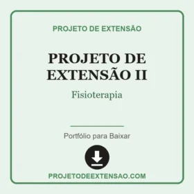 Projeto de Extensão II Fisioterapia